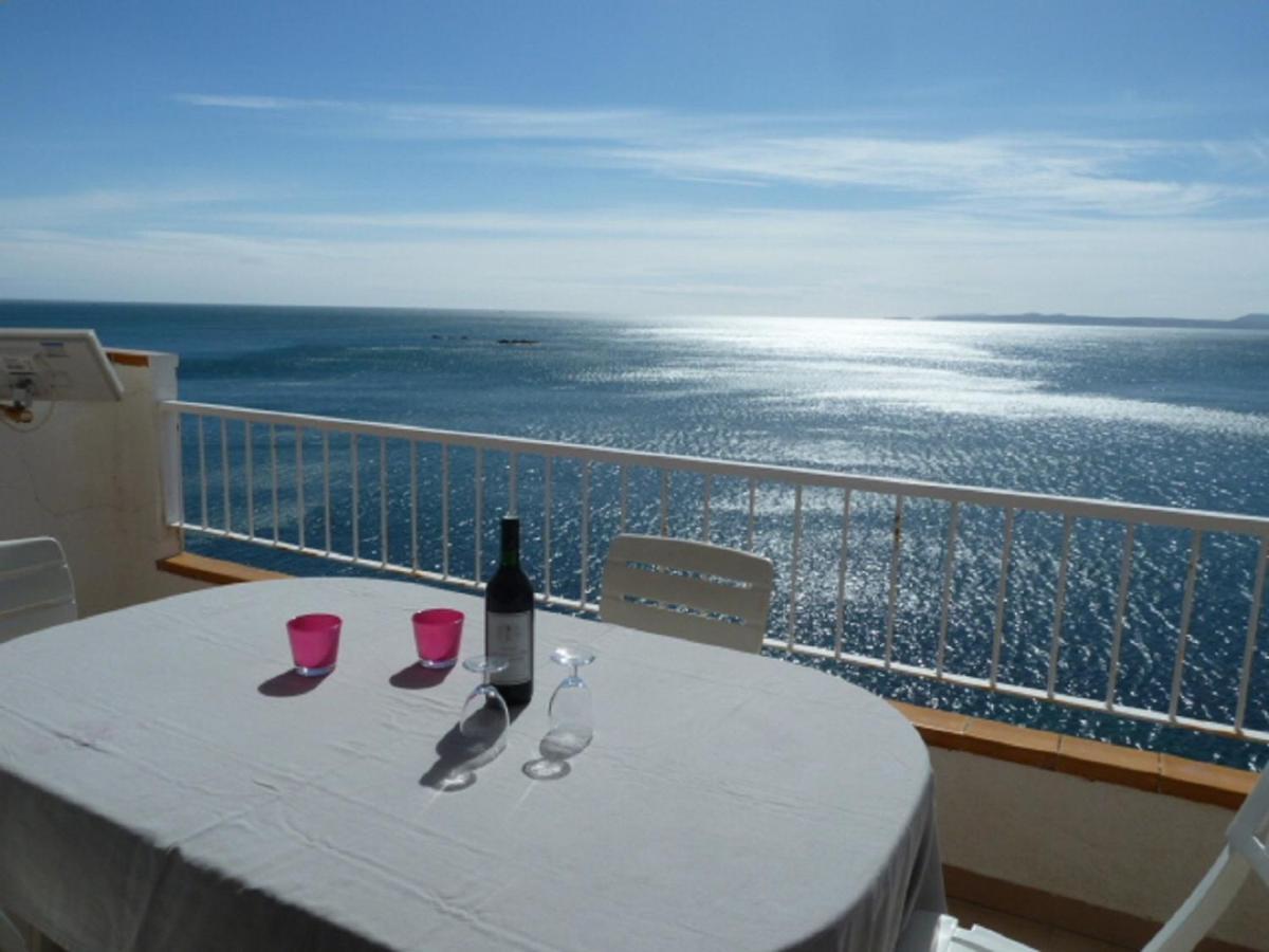 Apartamento Magnificas Vistas Mar Y Piscina Ref 298 Roses Kültér fotó